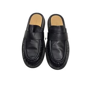 Marsell Black Alluce Estiva Sabot Loafer Mule Size 42 New in Box